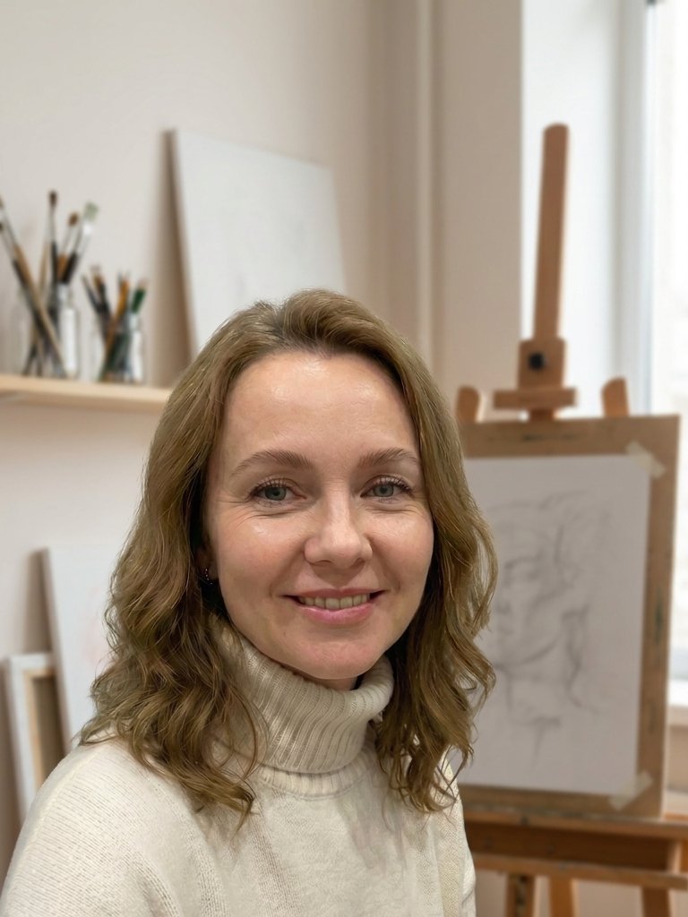 Светлана Кацуб, преподаватель рисунка